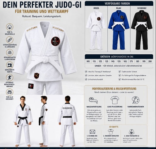 Taekwondo Dobok Uniform WTF & ITF Anzug für Erwachsene|kickzen.de