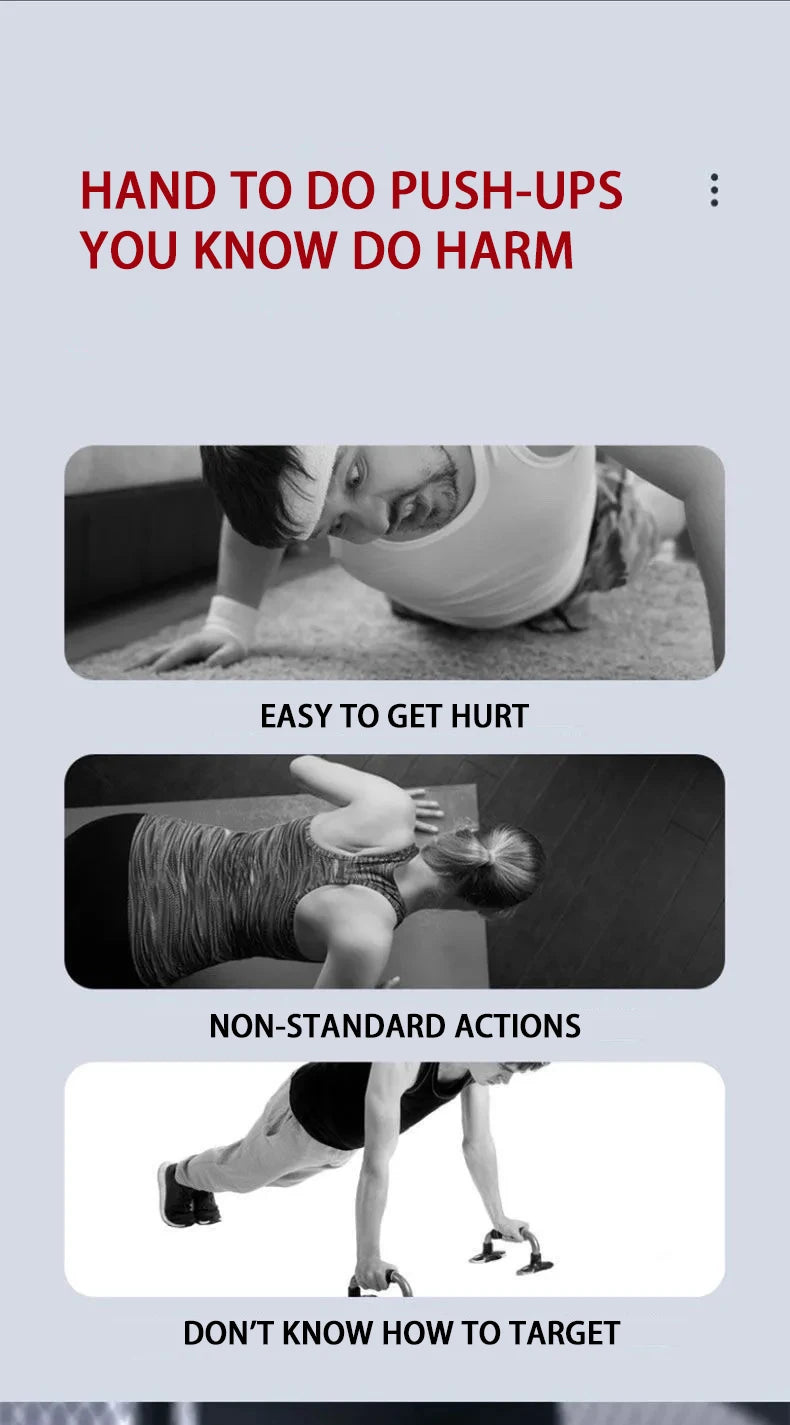 Push-Up Board Set – Multifunktionales Liegestütz-Brett für Zuhause | Klappbar