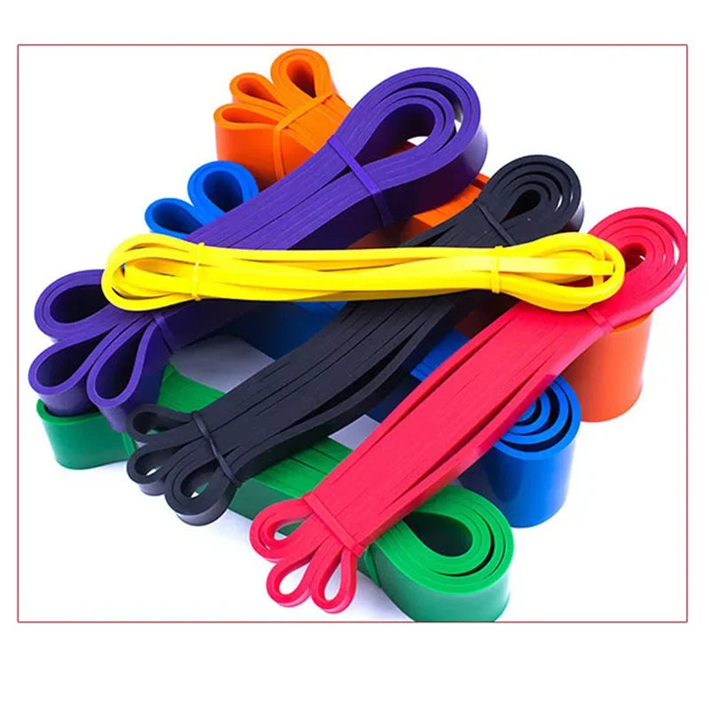 Latex Widerstandsband | Klimmzug-Hilfe & Krafttraining | 8 Stärken | 5–250 lbs