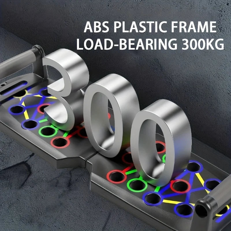 Push-Up Board Set – Multifunktionales Liegestütz-Brett für Zuhause | Klappbar