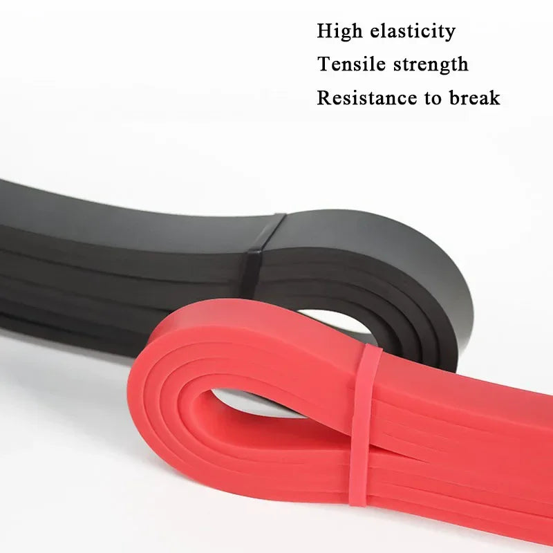 Latex Widerstandsband | Klimmzug-Hilfe & Krafttraining | 8 Stärken | 5–250 lbs
